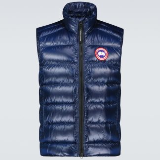 Modedesigner Canada Goose Crofton Nylonweste in Blau