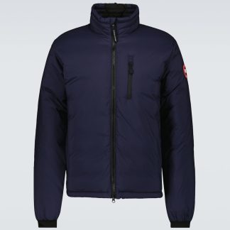 Modedesigner Canada Goose Lodge Daunenjacke in Blau