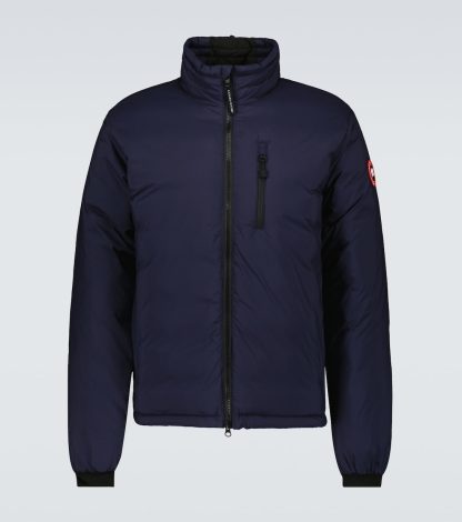 Modedesigner Canada Goose Lodge Daunenjacke in Blau