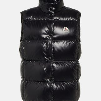 Modedesigner Moncler Badia Daunenweste in Schwarz