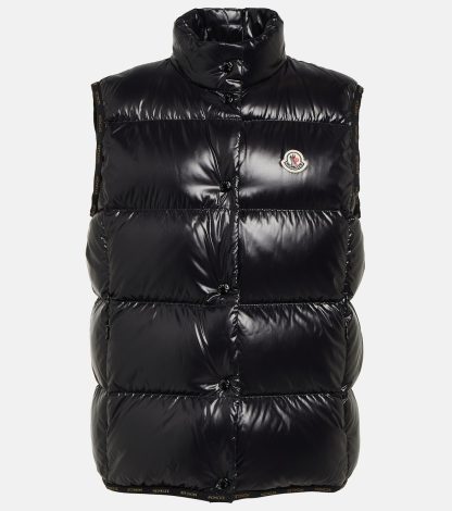 Modedesigner Moncler Badia Daunenweste in Schwarz