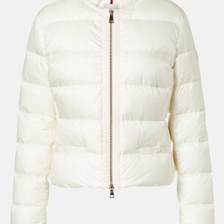 Modedesigner Moncler Laurine Daunenjacke in Weiß