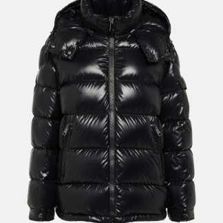 Modedesigner Moncler Maire Daunenjacke in Schwarz