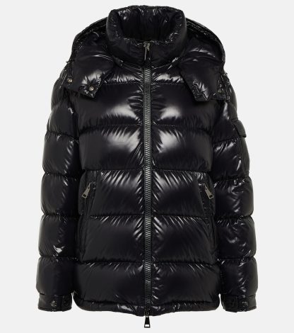 Modedesigner Moncler Maire Daunenjacke in Schwarz