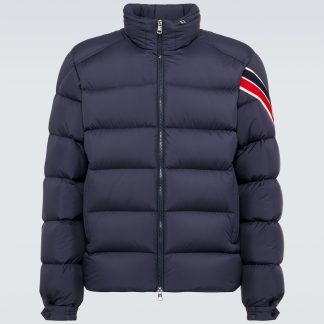 Modedesigner Moncler Solayan Daunenjacke in Blau