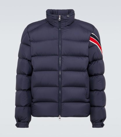 Modedesigner Moncler Solayan Daunenjacke in Blau