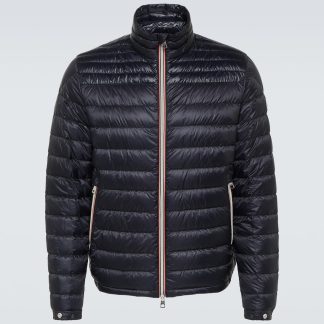 Replik-Designer Moncler Daniel gesteppte Daunenjacke in Blau