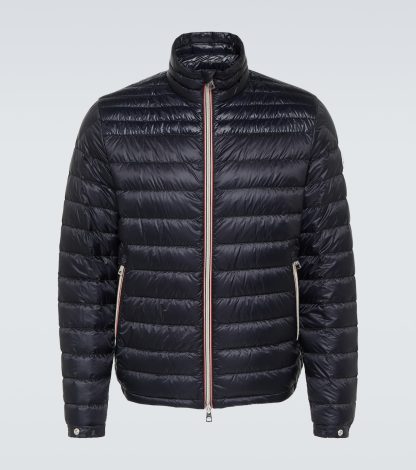 Replik-Designer Moncler Daniel gesteppte Daunenjacke in Blau