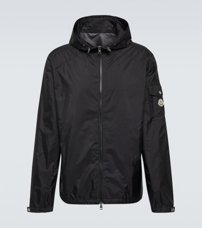 Replik-Designer Moncler Etiache Jacke in Schwarz