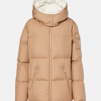 Replik-Designer Moncler Fourmines Daunenjacke in Beige