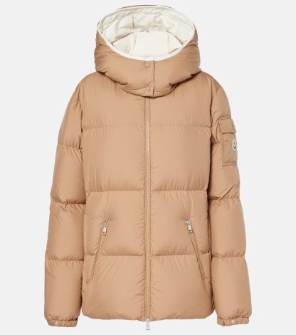 Replik-Designer Moncler Fourmines Daunenjacke in Beige