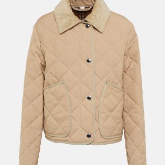 Replik Luxus Burberry Steppjacke in Beige