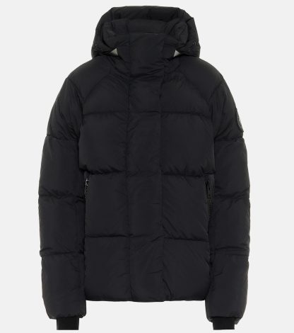 Replik Luxus Canada Goose Junction Daunenjacke in Schwarz