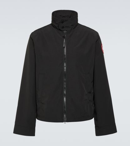 Replik Luxus Canada Goose Rosedale Jacke in Schwarz