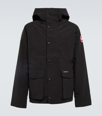 billiger Luxus Canada Goose Lockeport Jacke in Schwarz