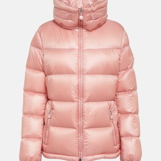 billiger Luxus Moncler Daunenjacke Douro in Rosa