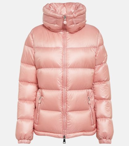 billiger Luxus Moncler Daunenjacke Douro in Rosa