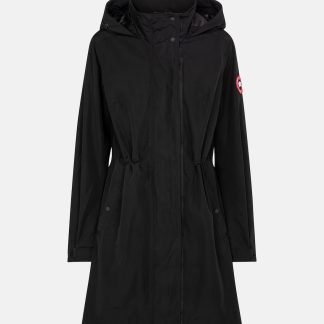 falscher Luxus Canada Goose Belcarra Mantel in Schwarz