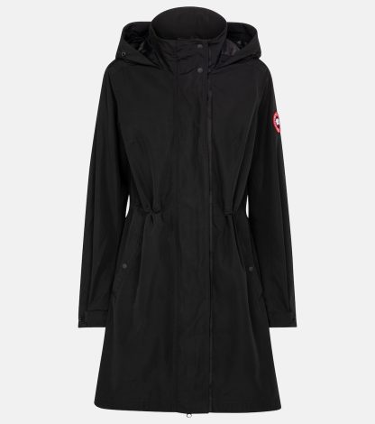 falscher Luxus Canada Goose Belcarra Mantel in Schwarz