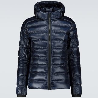 falscher Luxus Canada Goose Crofton Daunenjacke in Blau