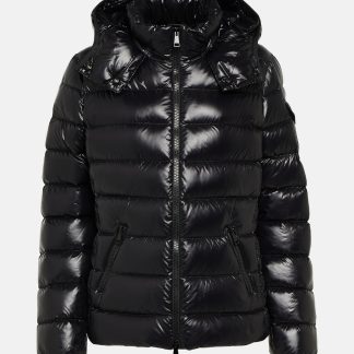 falscher Luxus Moncler Bady Daunenjacke in Schwarz