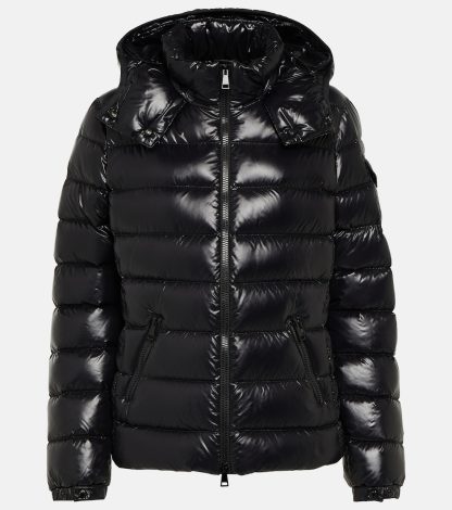 falscher Luxus Moncler Bady Daunenjacke in Schwarz