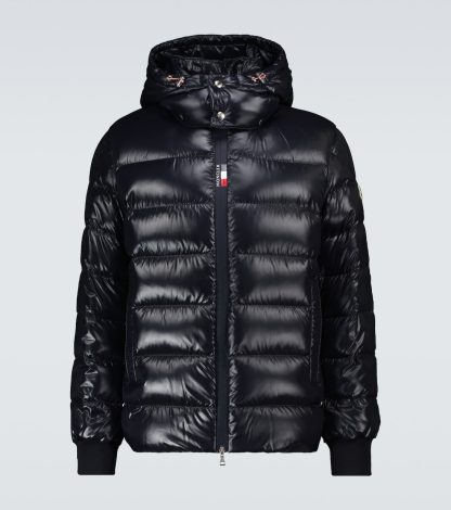 falscher Luxus Moncler Cuvellier Daunenjacke in Blau