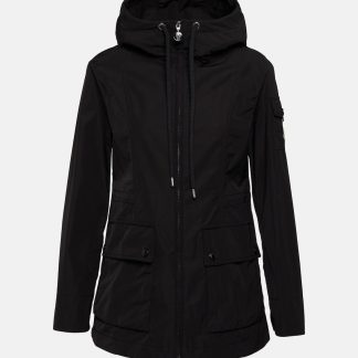 falscher Luxus Moncler Leandro Parka in Schwarz