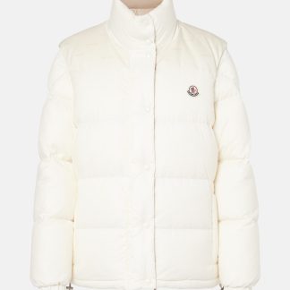 gefälschter Designer Moncler Verone Daunenjacke in Weiß