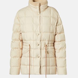 heißer Verkauf Designer Moncler Antigone Daunenjacke in Grau