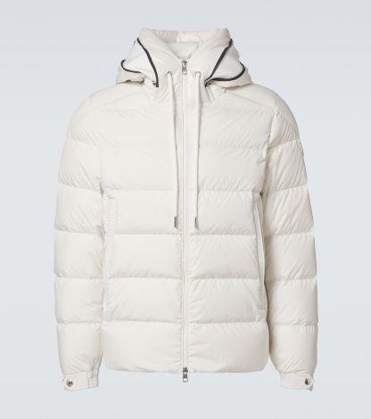 heißer Verkauf Designer Moncler Cardere gesteppte Daunenjacke in Weiß