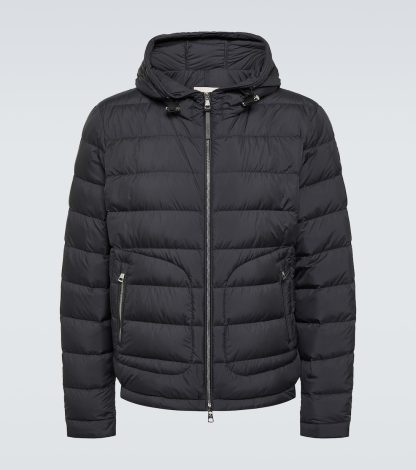 heißer Verkauf Designer Moncler Daunenjacke in Schwarz