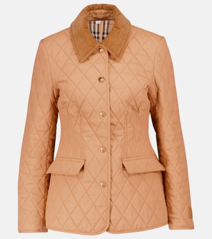 heißer Verkauf Luxus Burberry Steppjacke in Beige