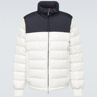 heißer Verkauf Luxus Moncler Coyers gesteppte Daunenjacke in Weiß