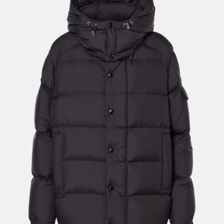 heißer Verkauf Luxus Moncler Maya 70 Daunenjacke in Schwarz