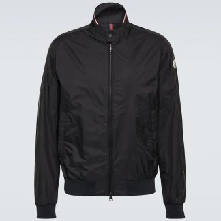 heißer Verkauf Luxus Moncler Reppe technische Jacke in Schwarz